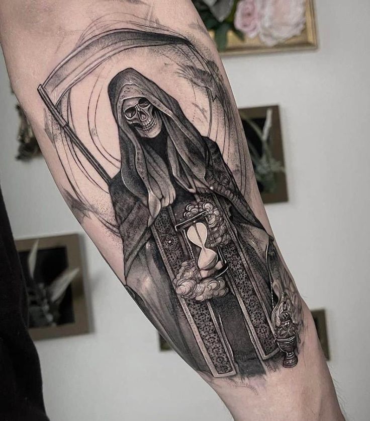 Grim Reaper tattoos for men 0066