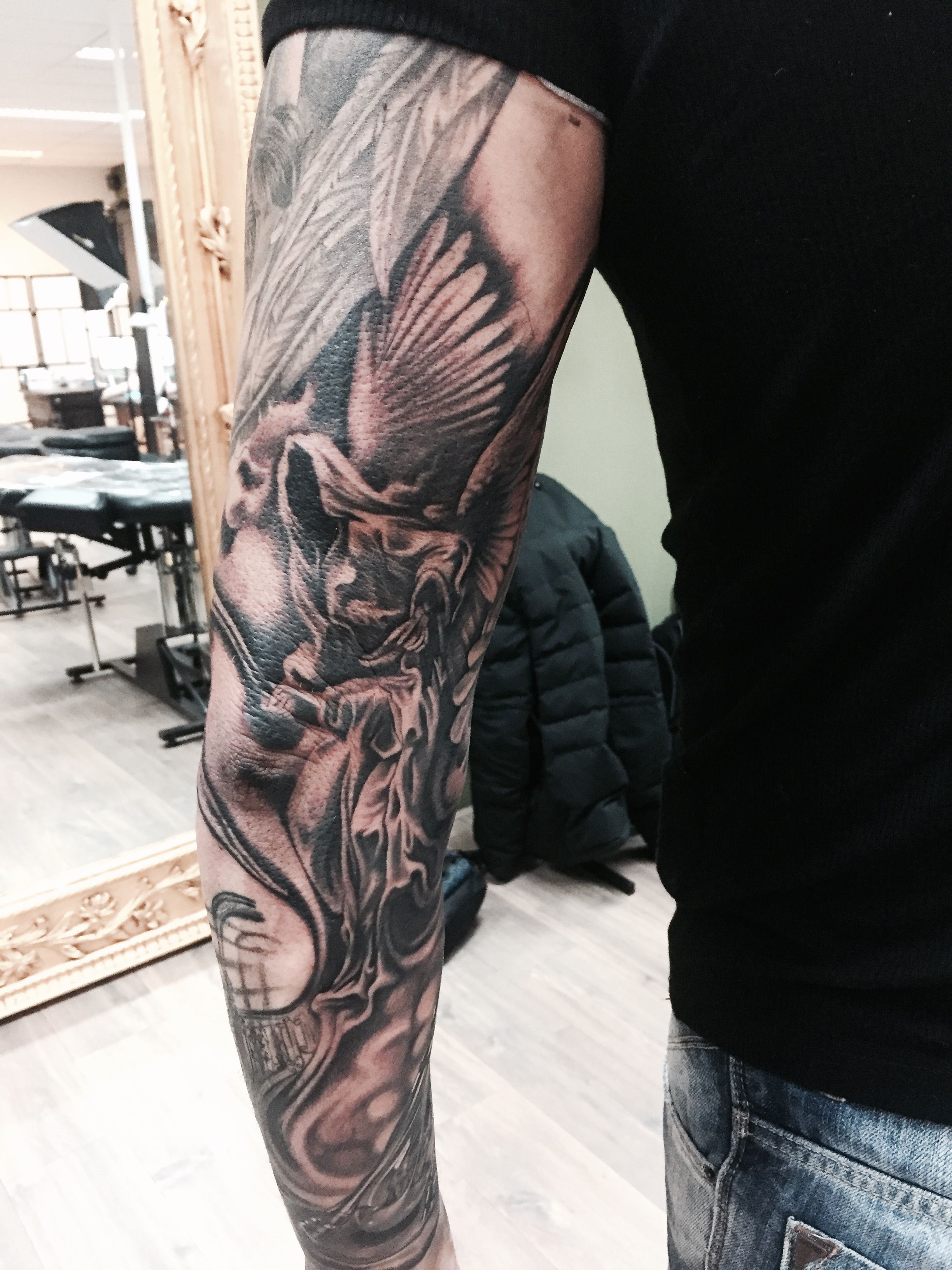 Grim Reaper tattoos for men 0068