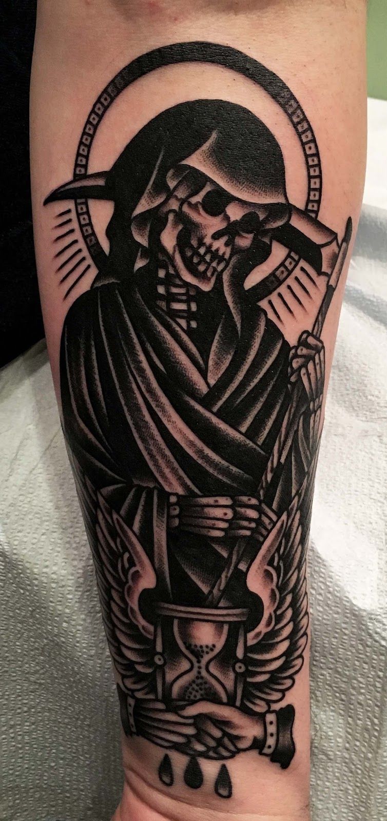 Grim Reaper tattoos for men 0071