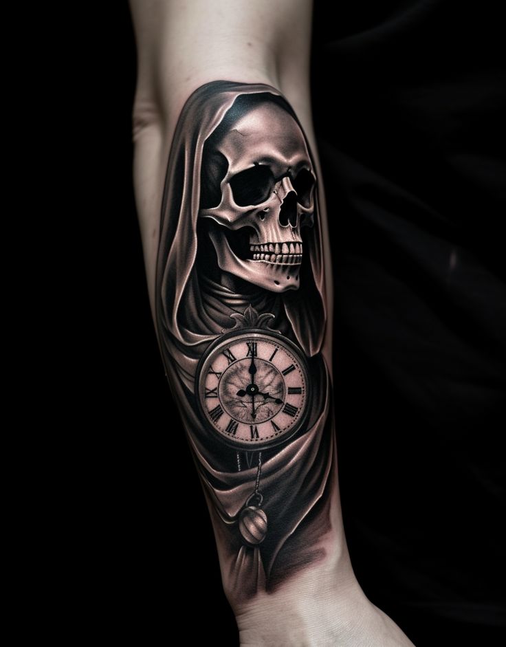 Grim Reaper tattoos for men 0072