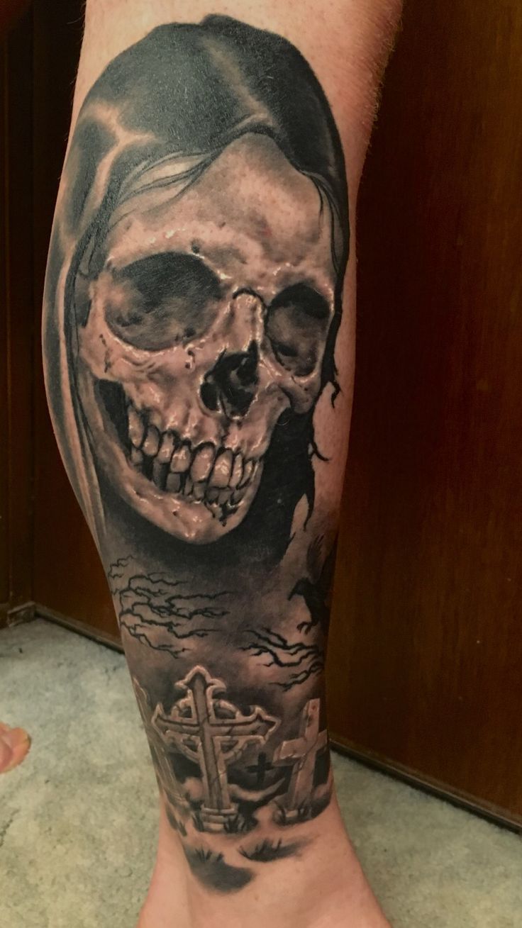 Grim Reaper tattoos for men 0074