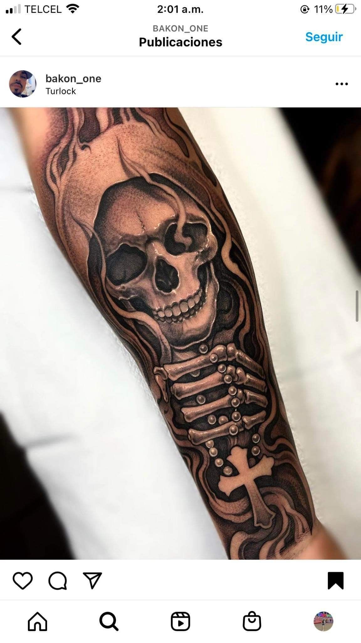 Grim Reaper tattoos for men 0080