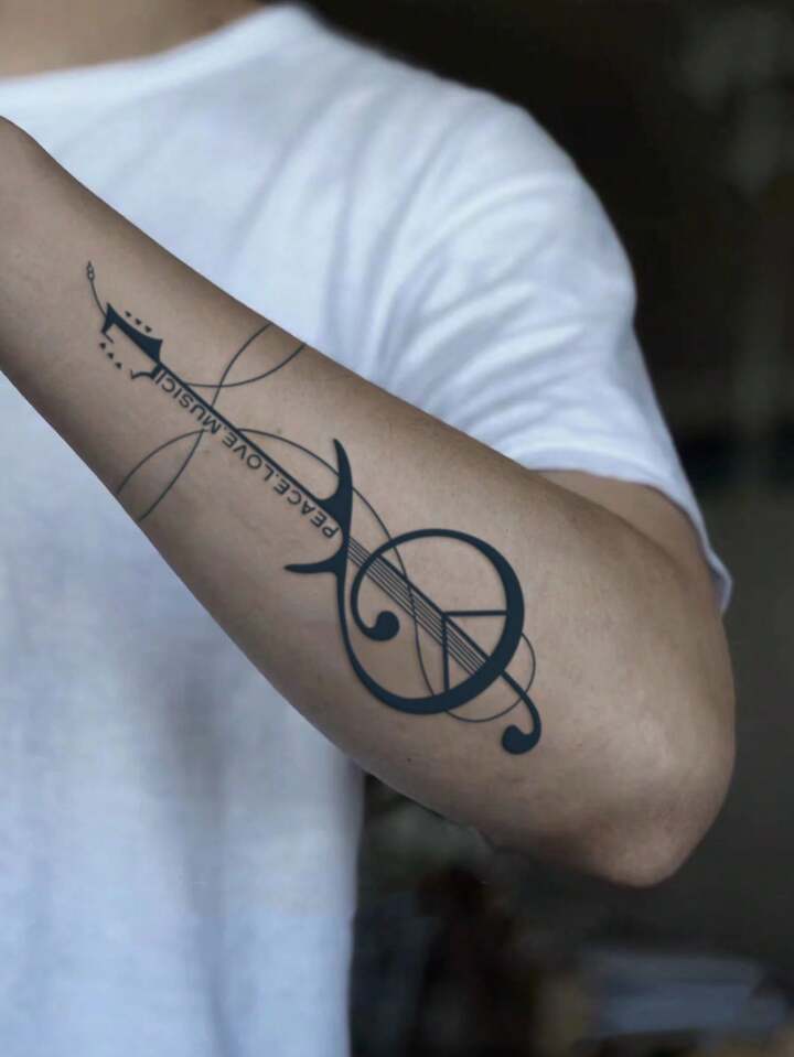 guitar tattoos for men 0021