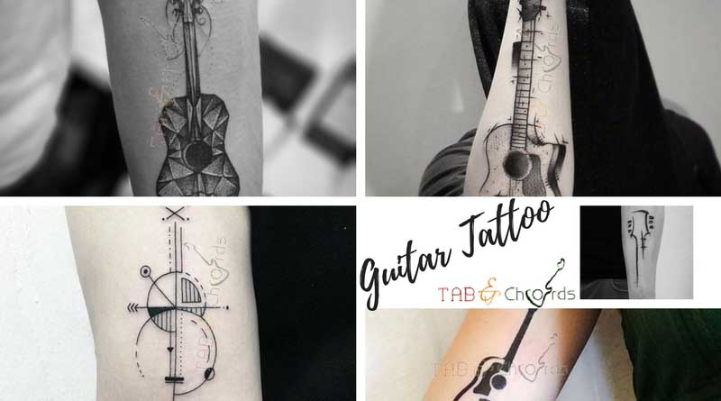 guitar tattoos for men 0024