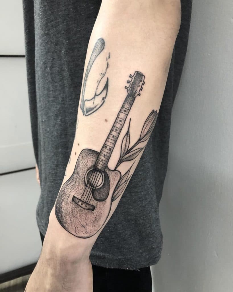 guitar tattoos for men 0056