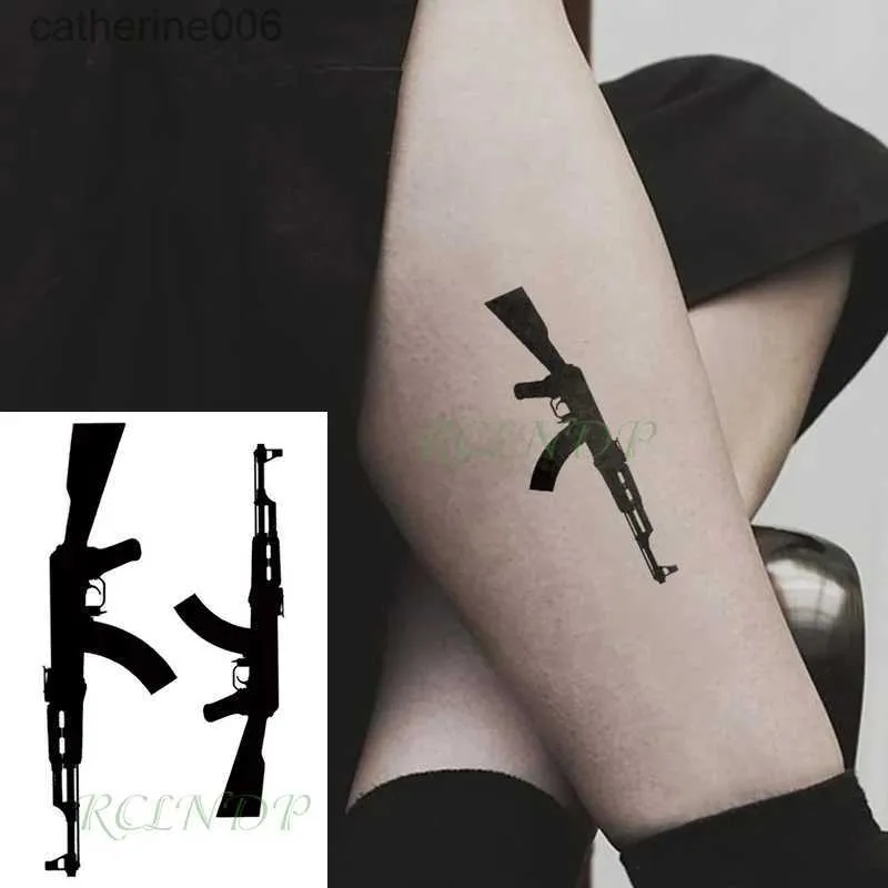 gun tattoos for men 0024