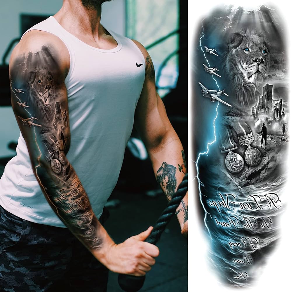 gun tattoos for men 0064