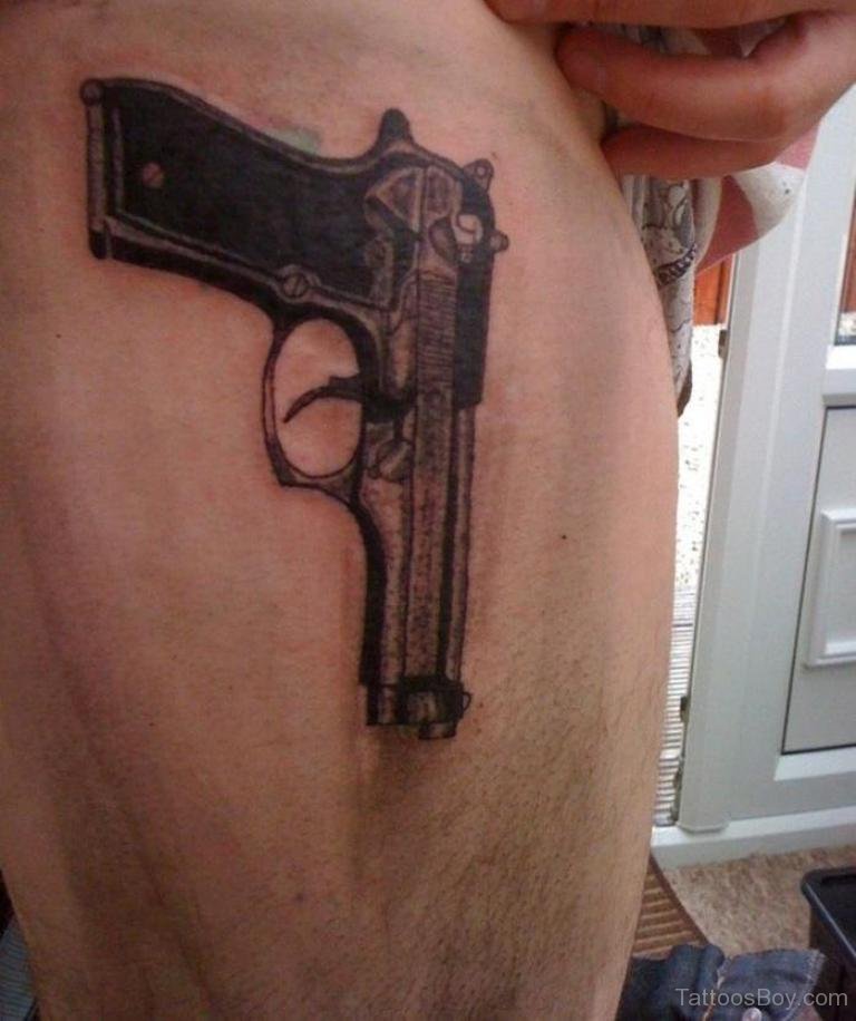 gun tattoos for men 0066