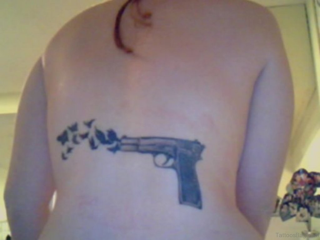 gun tattoos for men 0096