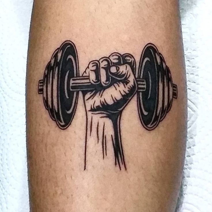 gym tattoo ideas for men