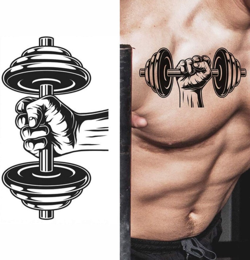 gym tattoo ideas for men 0020