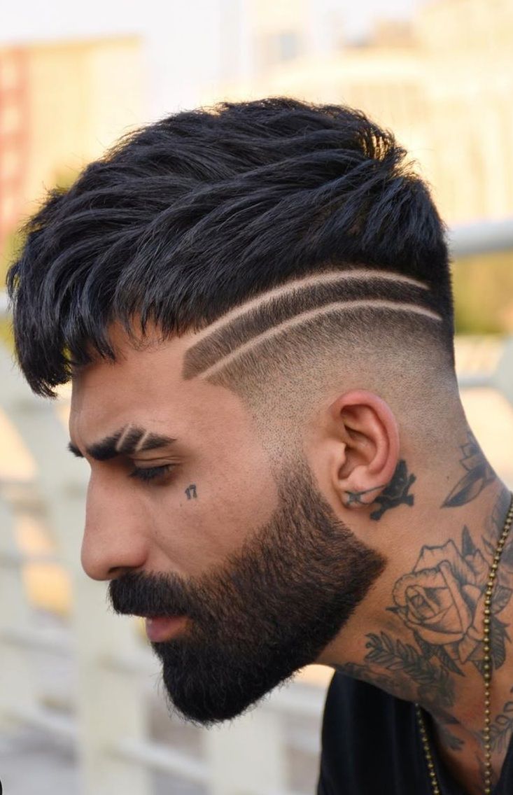 hair tattoos for men 0013