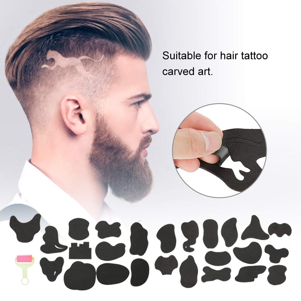 hair tattoos for men 0014