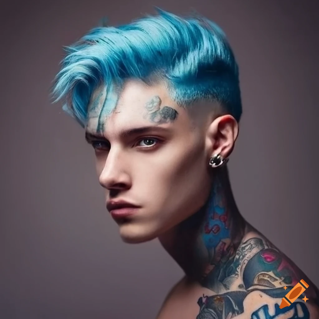 hair tattoos for men 0024