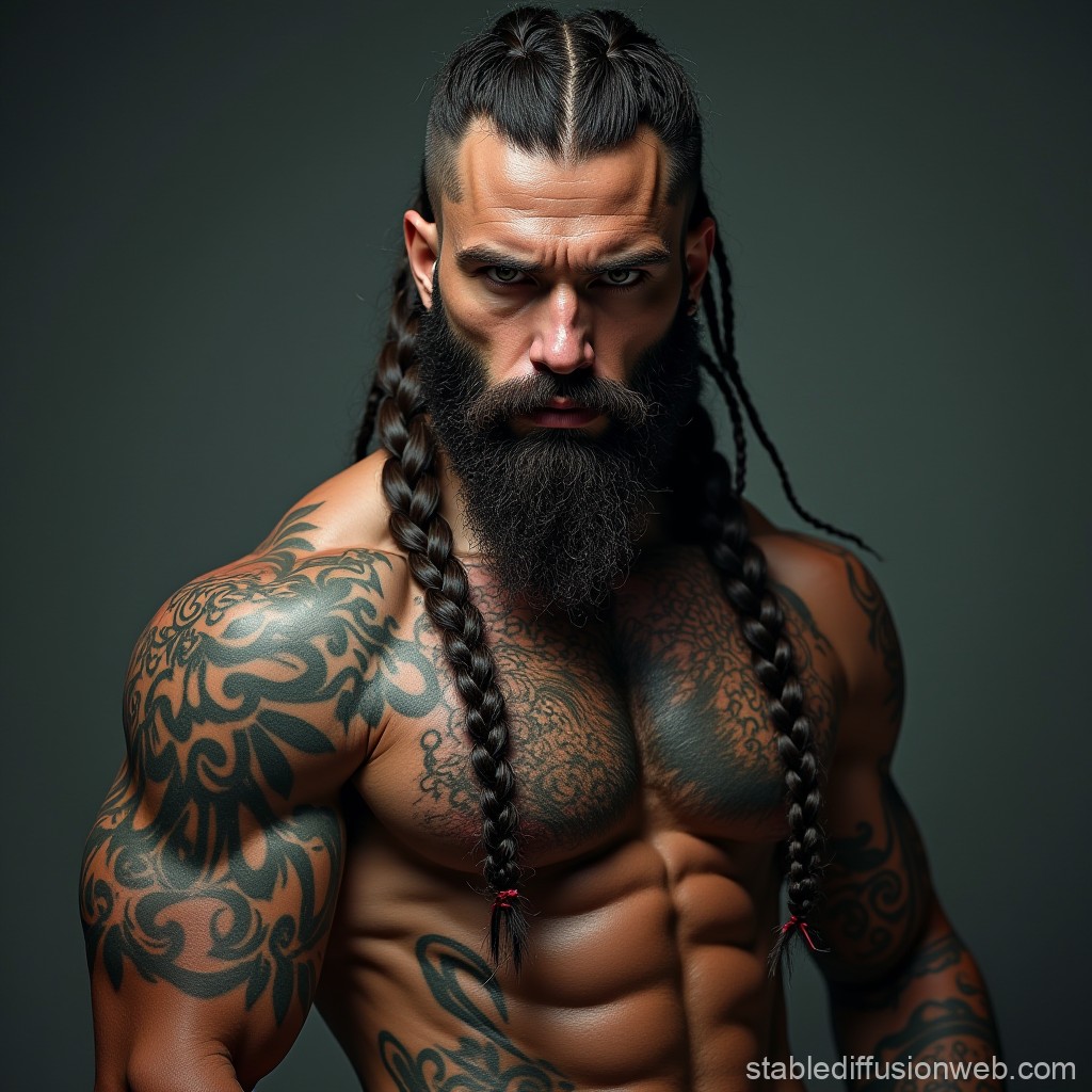 hair tattoos for men 0027