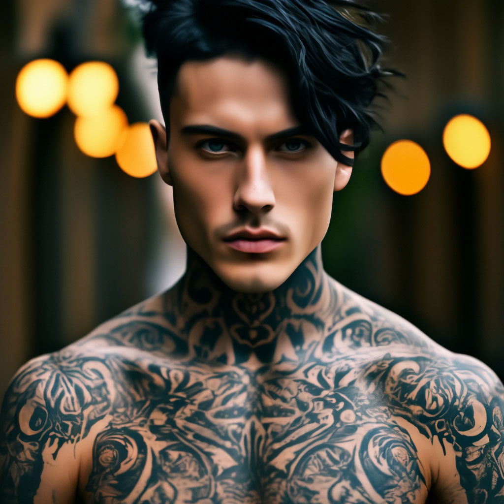 hair tattoos for men 0034