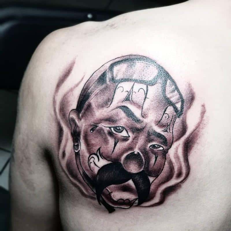 half chest tattoos for men 0062