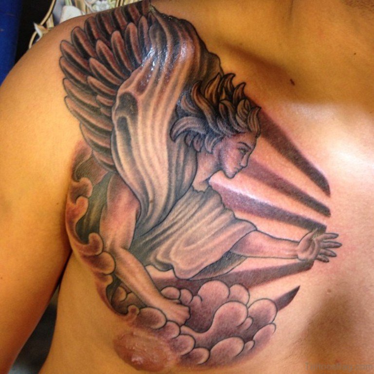 half chest tattoos for men 0079