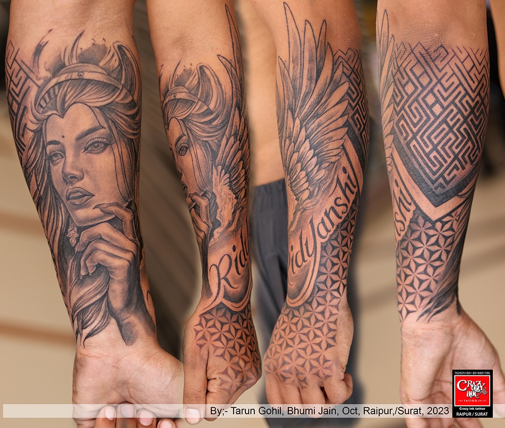 half sleeve tattoo designs for men