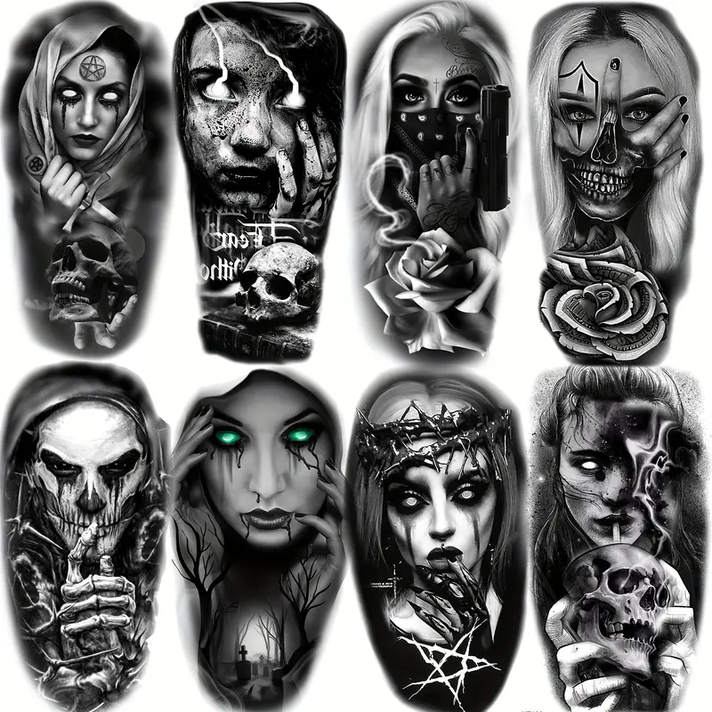 Halloween tattoos for men 0010