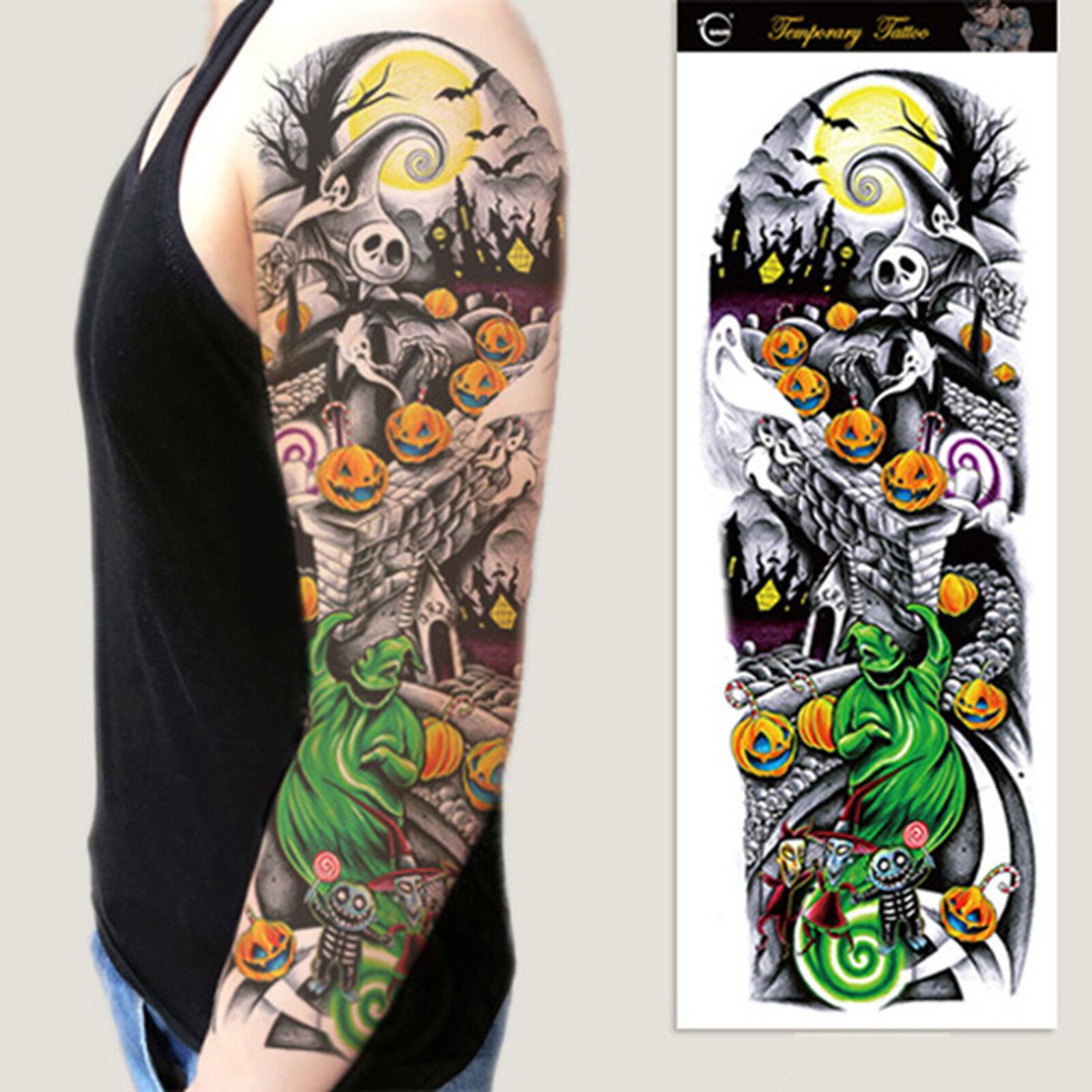 Halloween tattoos for men 0019