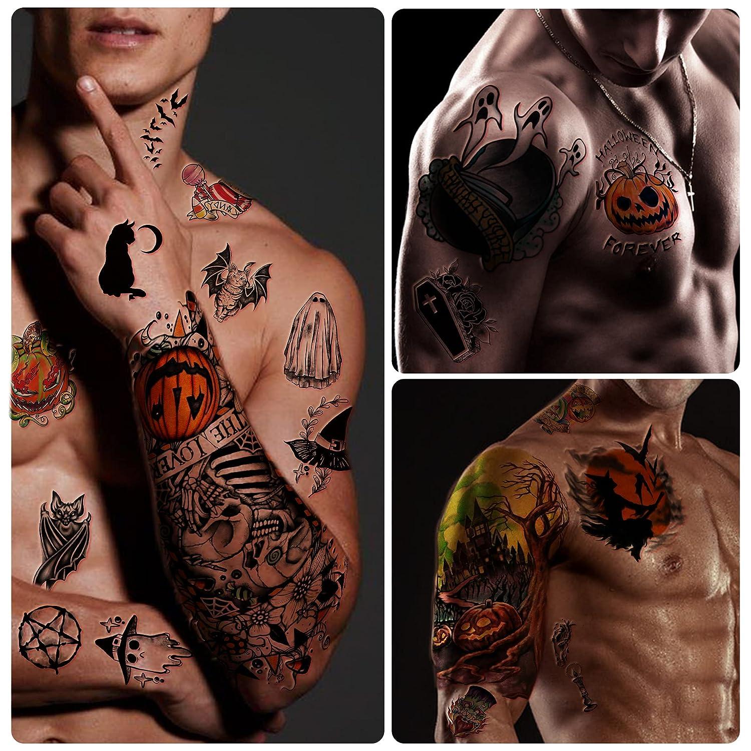 Halloween tattoos for men 0029