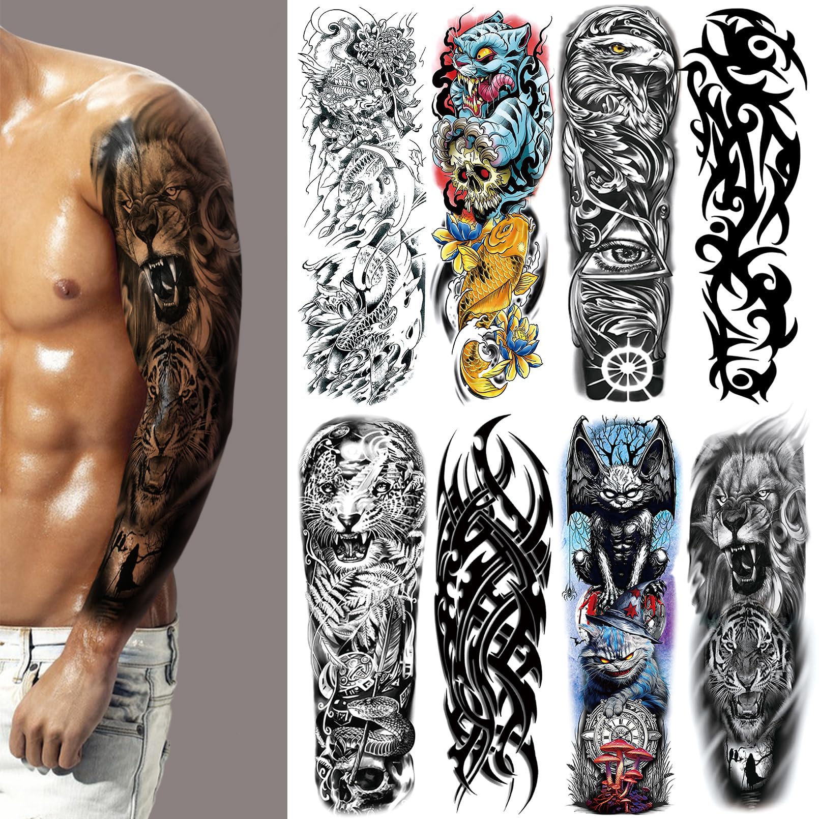 Halloween tattoos for men 0043