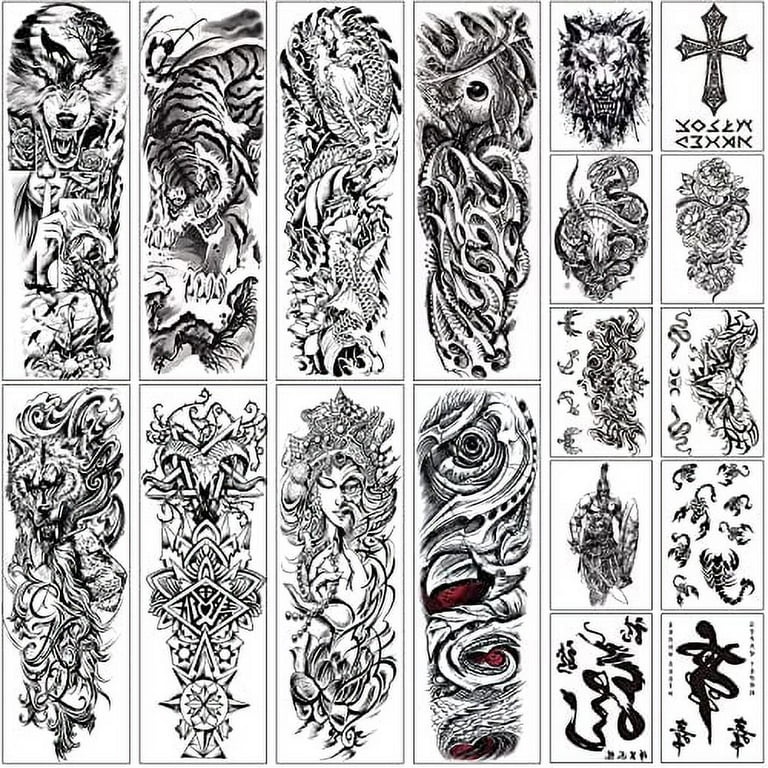 Halloween tattoos for men 0044