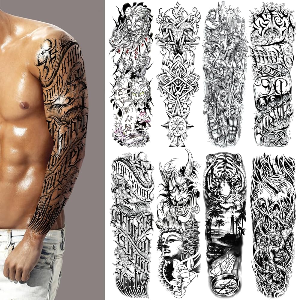 Halloween tattoos for men 0073