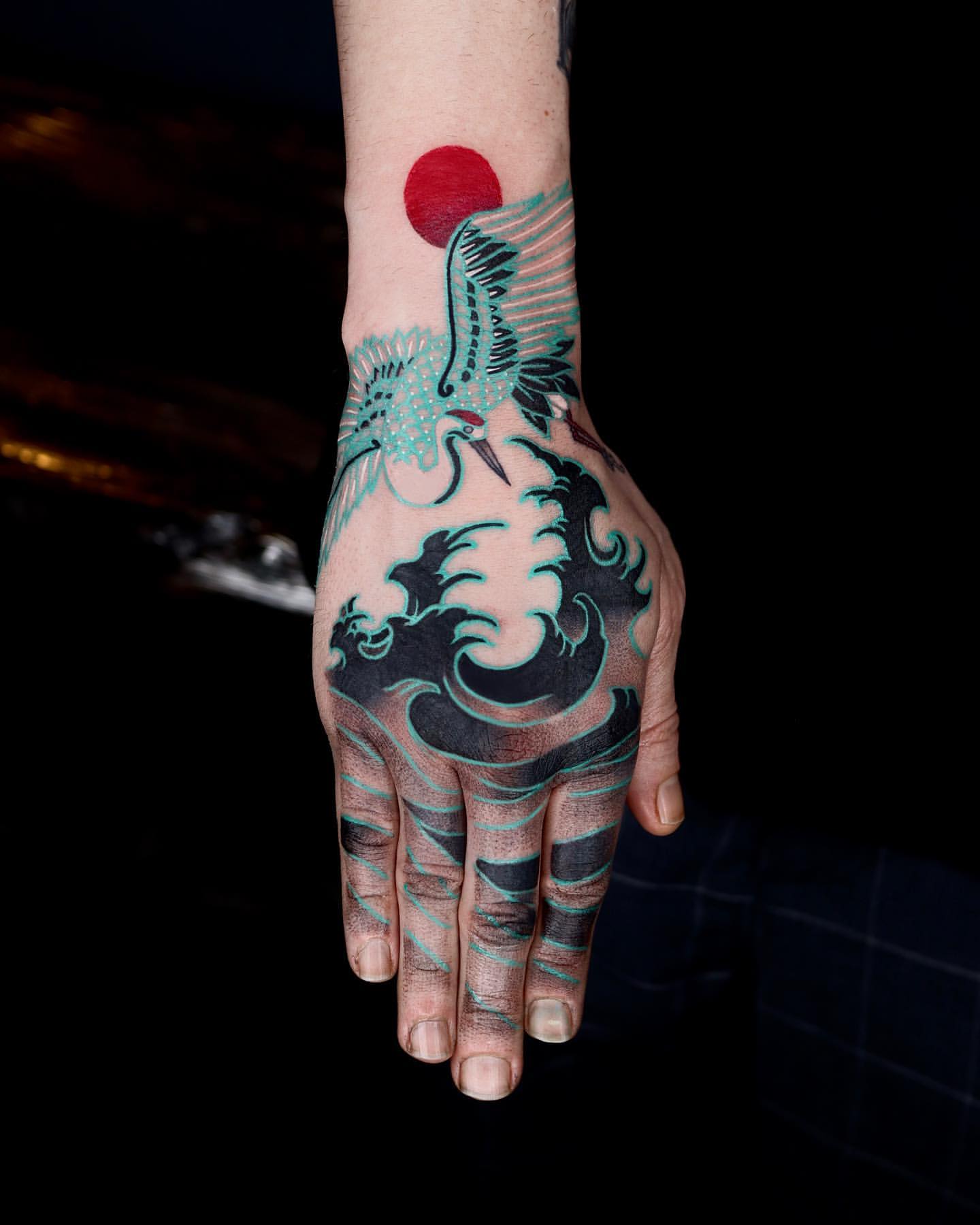 hand tattoos for men with meaning