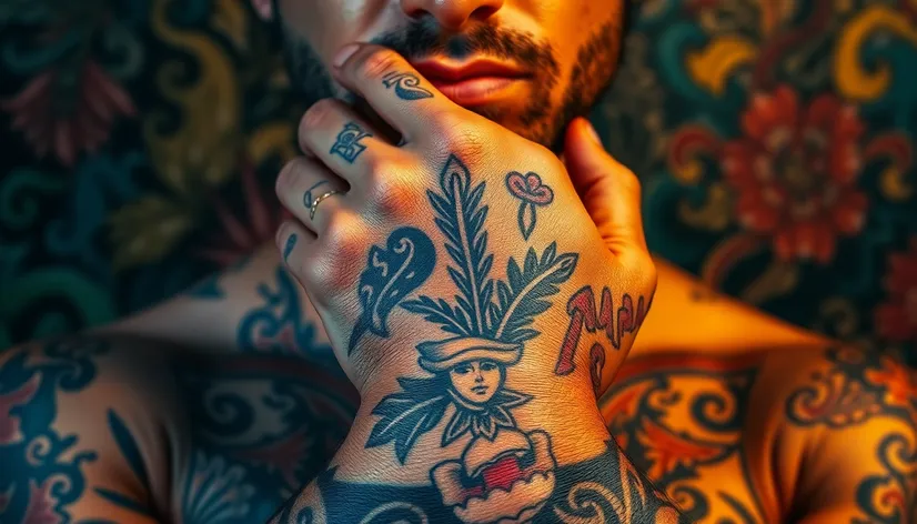 hand tattoos for men 0065