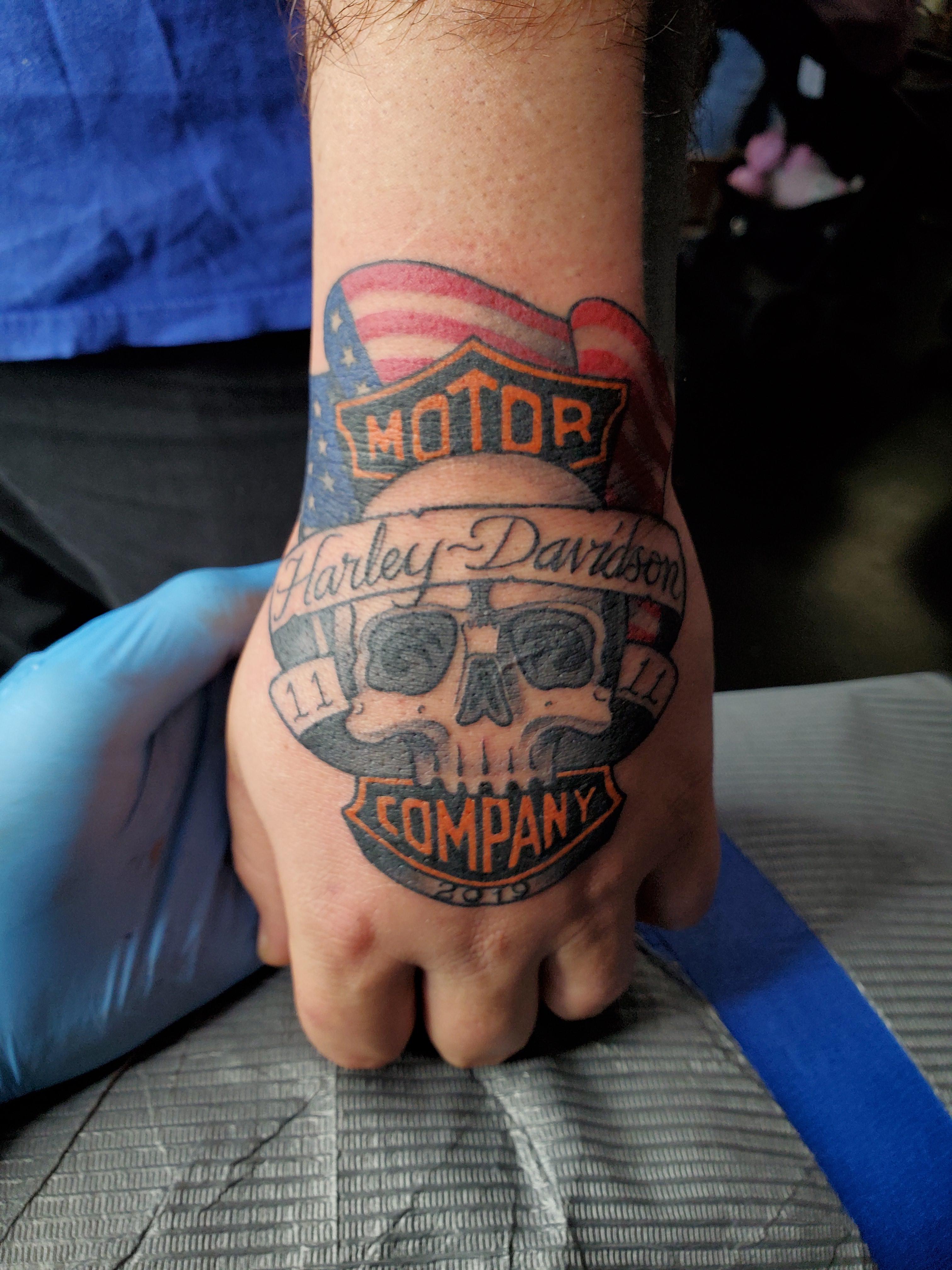 Harley Davidson tattoos for men 0028