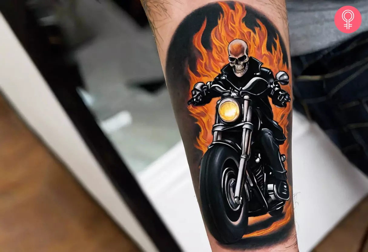 Harley Davidson tattoos for men 0035