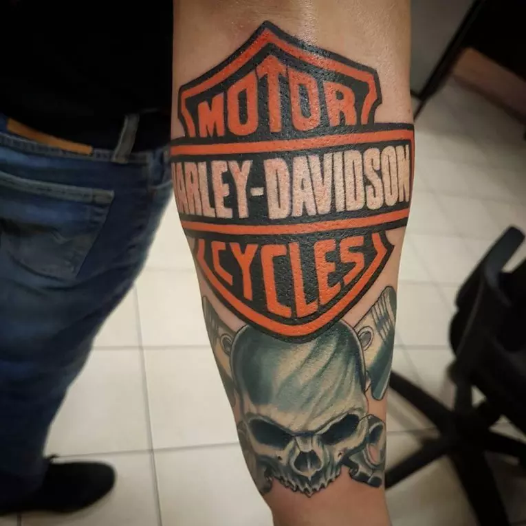 Harley Davidson tattoos for men 0046