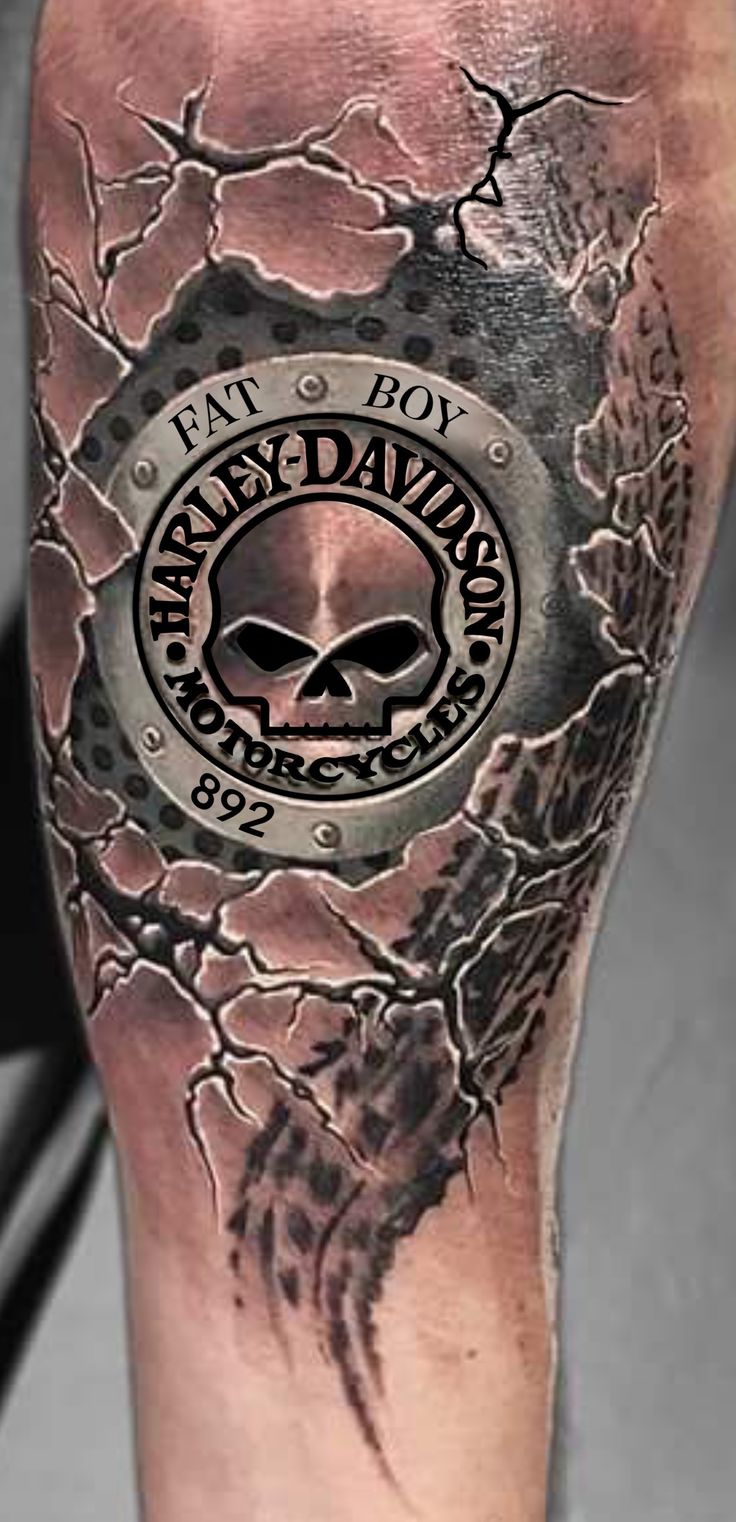 Harley Davidson tattoos for men 0073