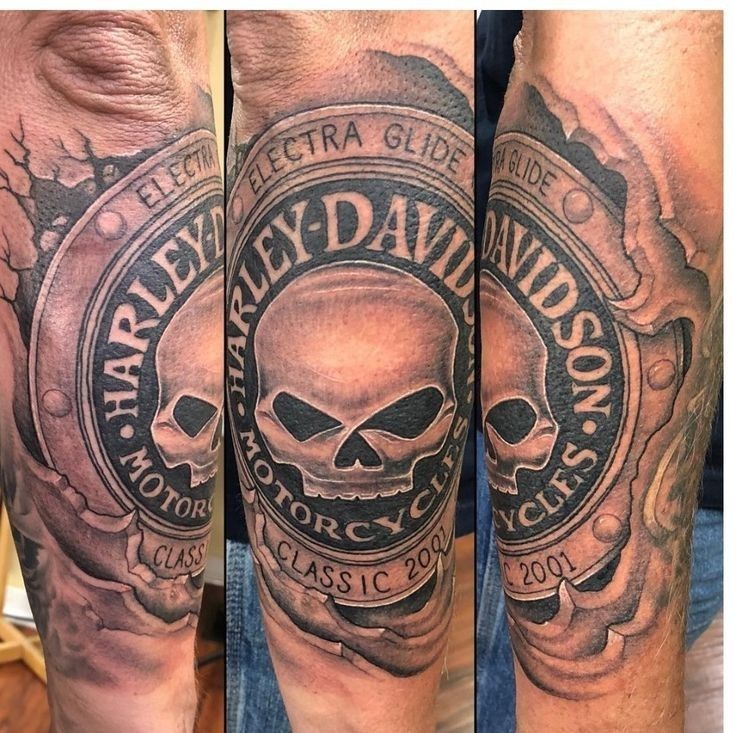 Harley Davidson tattoos for men 0079