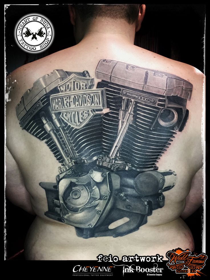 Harley Davidson tattoos for men 0093