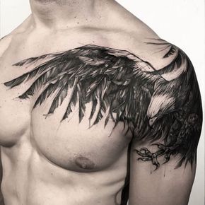 hawk tattoos for men 0055