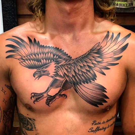 hawk tattoos for men 0056