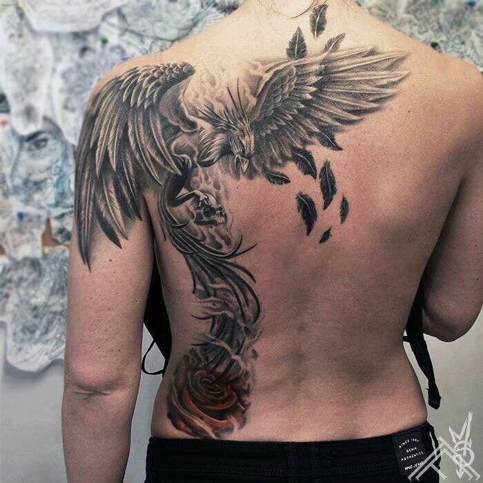 hawk tattoos for men 0099