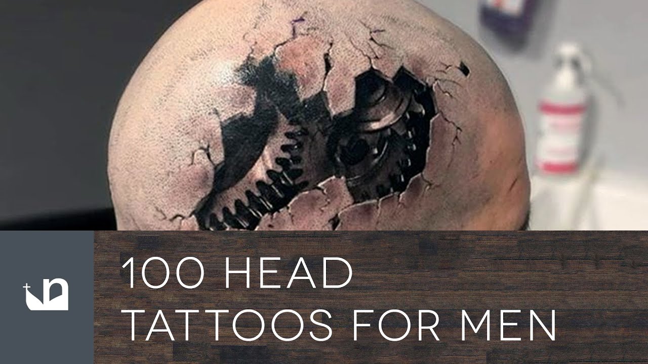 head tattoos for men 0015