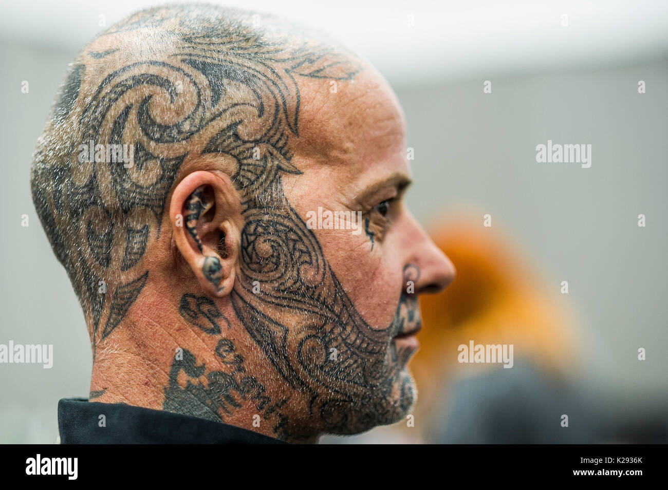 head tattoos for men 0023