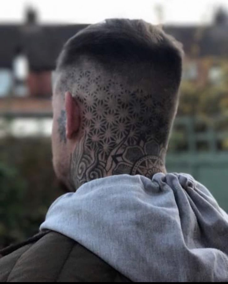 head tattoos for men 0036