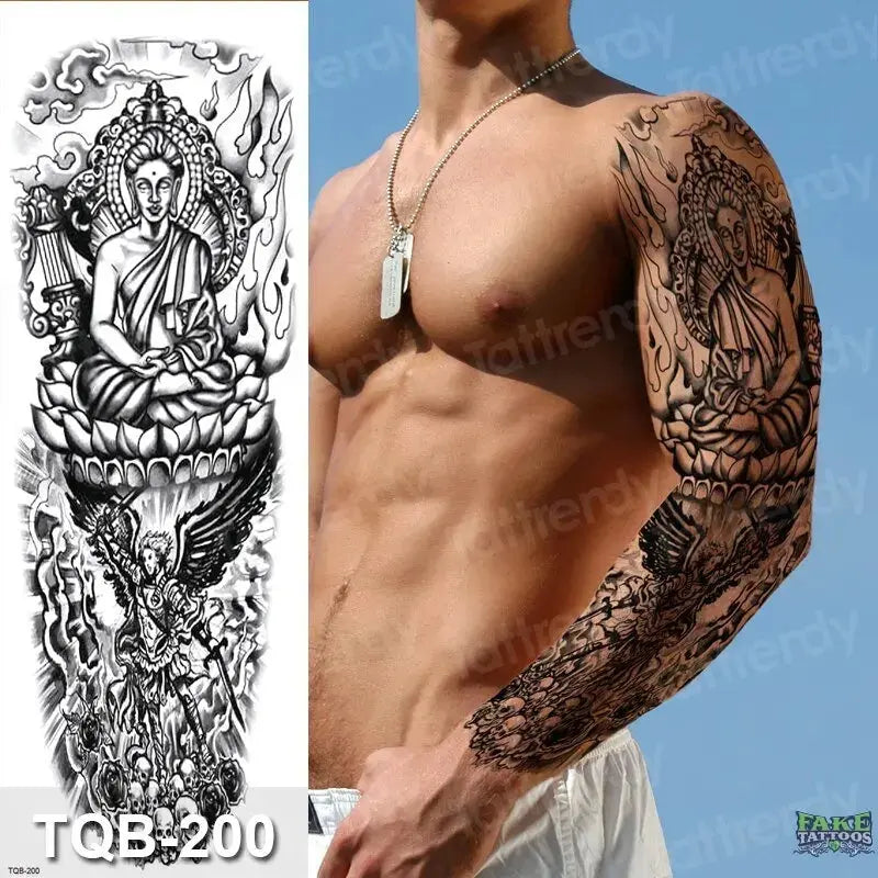 head tattoos for men 0049