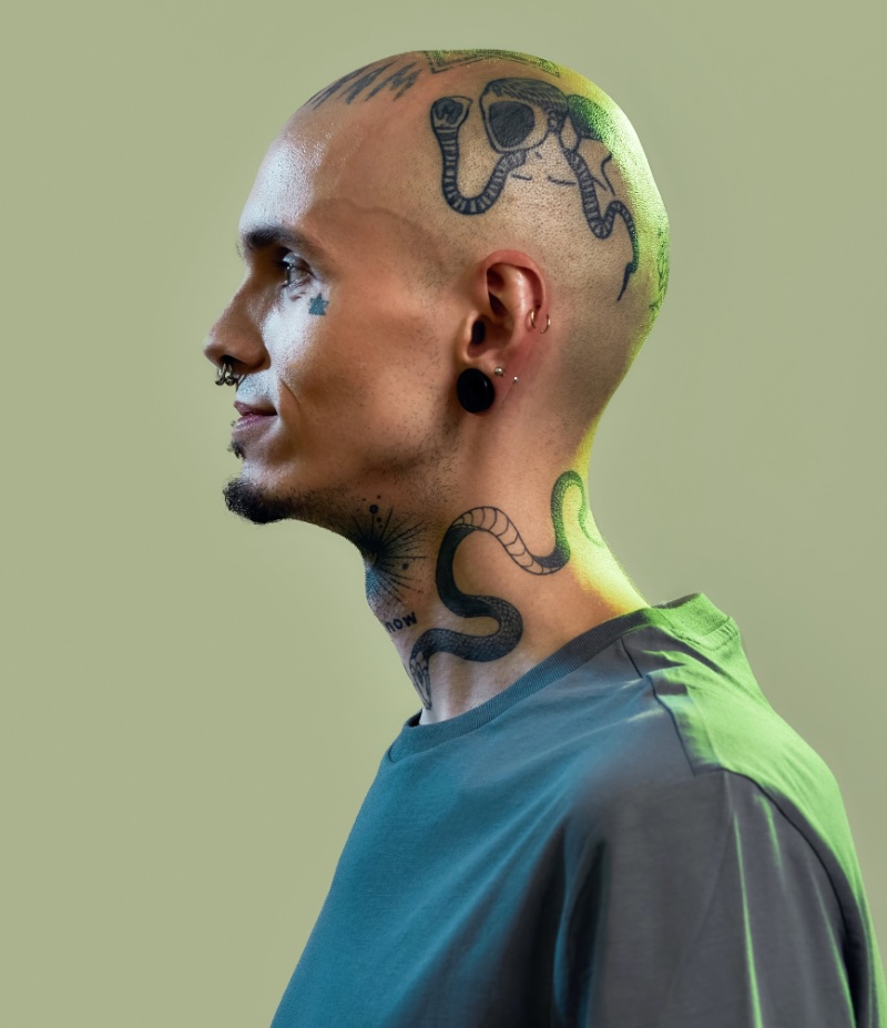 head tattoos for men 0057