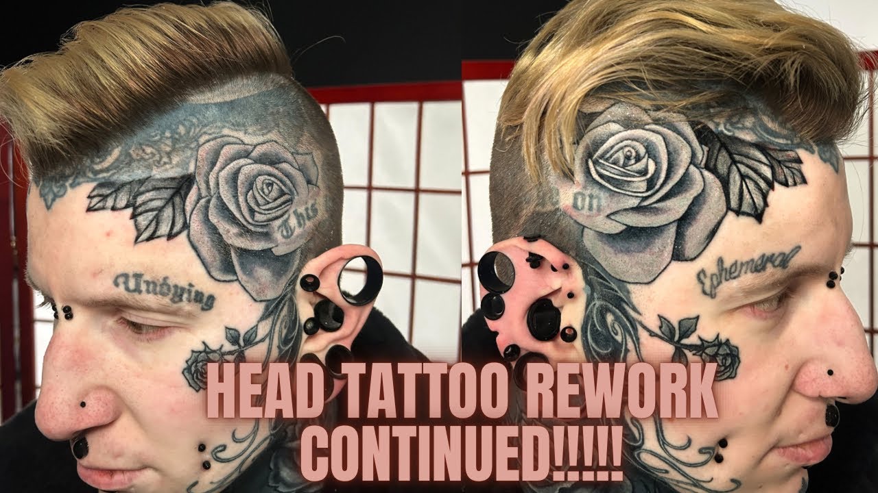 head tattoos for men 0074