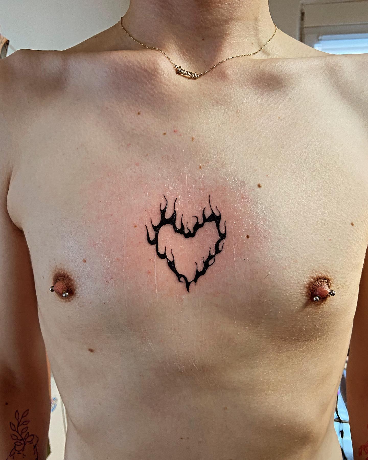 heart tattoos for men 0010