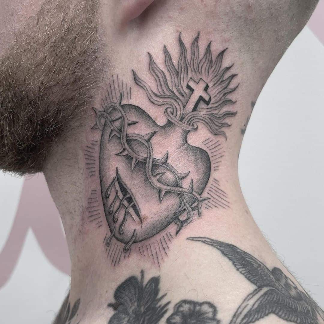 heart tattoos for men 0012