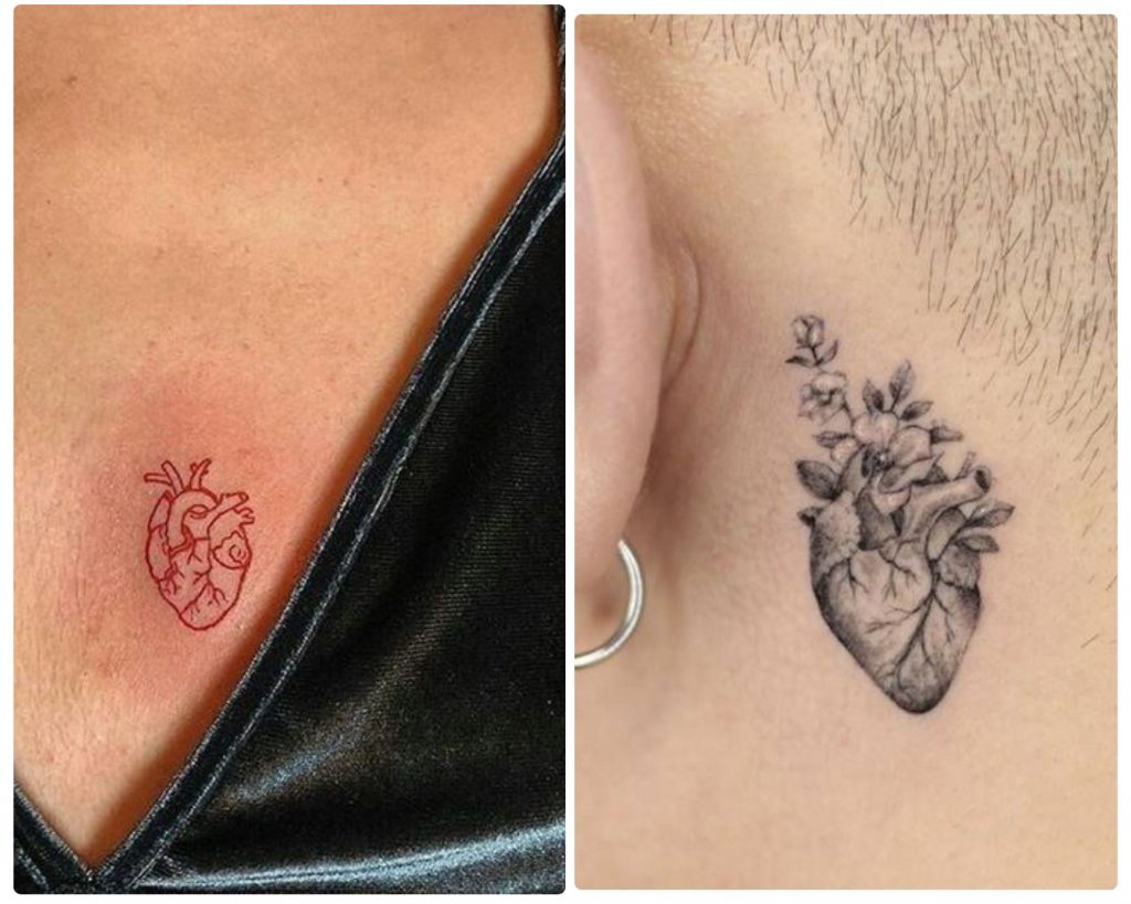 heart tattoos for men 0025