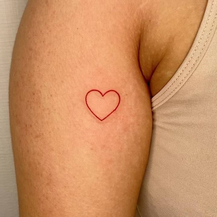 heart tattoos for men 0034